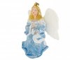 Christmas bauble Blue Angel - 19cm